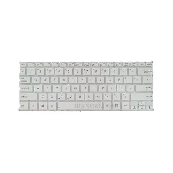 کیبرد لپ تاپ ایسوس S200-X200 -اینترکوچک بدون فریم S200 X200 White Notebook Keyboard - 2