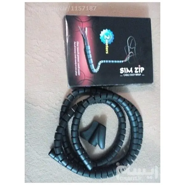 نظم دهنده سیم و کابل ۱.۵ متری مدل Sim Zip Sim Zip Cable Easy Wrap