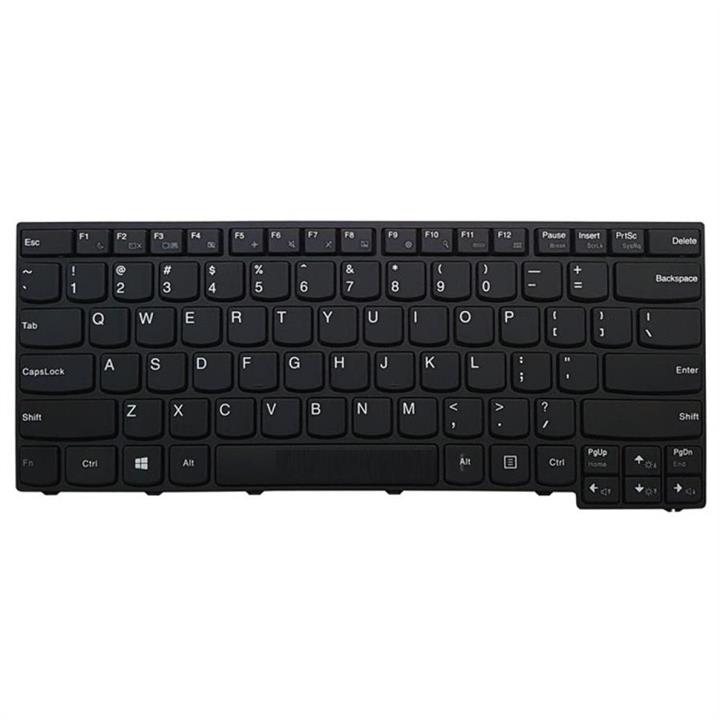 کیبرد لپ تاپ لنوو ThinkPad E40-70 مشکی-با فریم ThinkPad E40-70 Laptop Keyboard