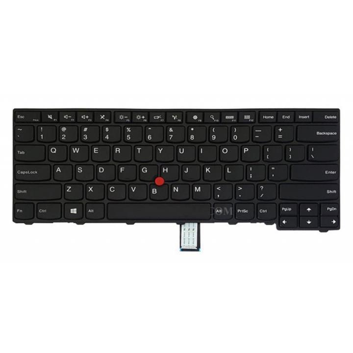 کیبرد لپ تاپ لنوو ThinkPad E431 مشکی-با موس-با فریم ThinkPad E431 Laptop Keyboard