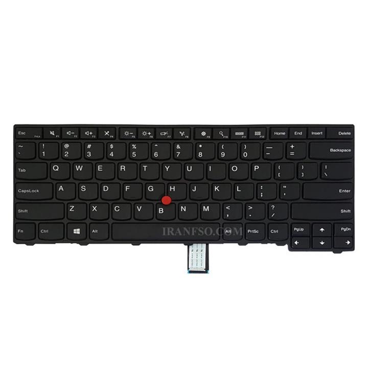 کیبرد لپ تاپ لنوو ThinkPad E431 مشکی-با موس-با فریم ThinkPad E431 Laptop Keyboard