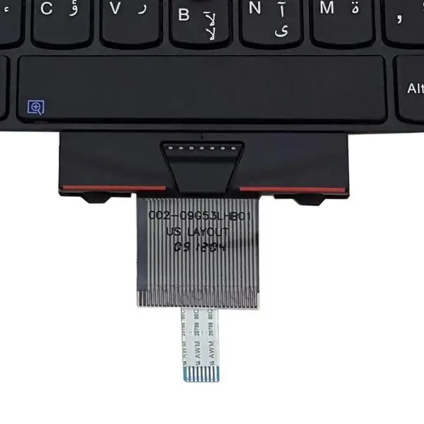 کیبورد لپ تاپ لنوو ThinkPad Edge ۱۳ E۳۰ باماوس و فریم کیبورد لپ تاپ لنوو ThinkPad Edge مدل E13 / E30 / E31