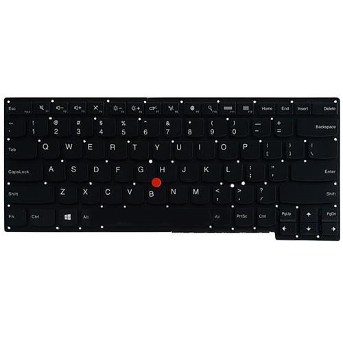 کیبرد لپ تاپ لنوو Thinkpad S440 مشکی-باموس-با بک لایت-بدون فریم Lenovo  Thinkpad S440 Notebook Keyboard With Backlight