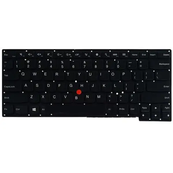کیبرد لپ تاپ لنوو Thinkpad S440 -باموس-با بک لایت-بدون فریم Lenovo Thinkpad S440 Notebook Keyboard With Backlight - 5