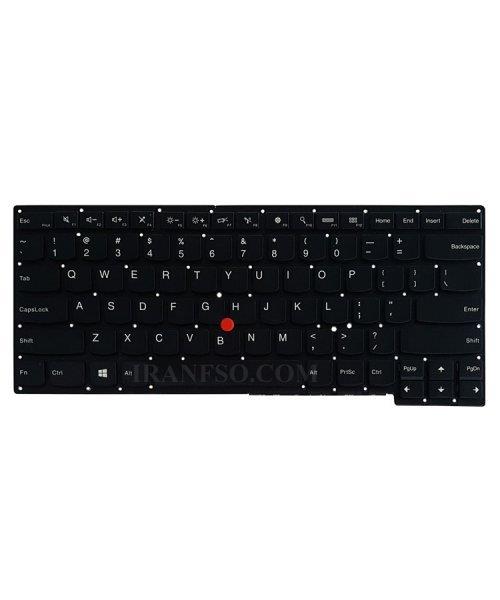 کیبرد لپ تاپ لنوو Thinkpad S440 مشکی-باموس-با بک لایت-بدون فریم Lenovo  Thinkpad S440 Notebook Keyboard With Backlight