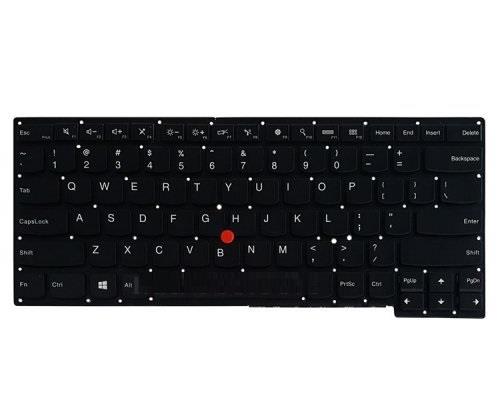 کیبرد لپ تاپ لنوو Thinkpad S440 مشکی-باموس-با بک لایت-بدون فریم Lenovo  Thinkpad S440 Notebook Keyboard With Backlight