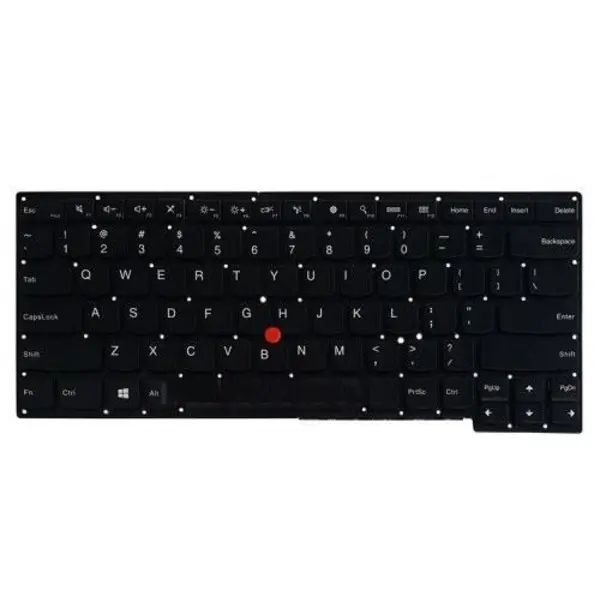 کیبرد لپ تاپ لنوو Thinkpad S440 -باموس-با بک لایت-بدون فریم Lenovo Thinkpad S440 Notebook Keyboard With Backlight - 3