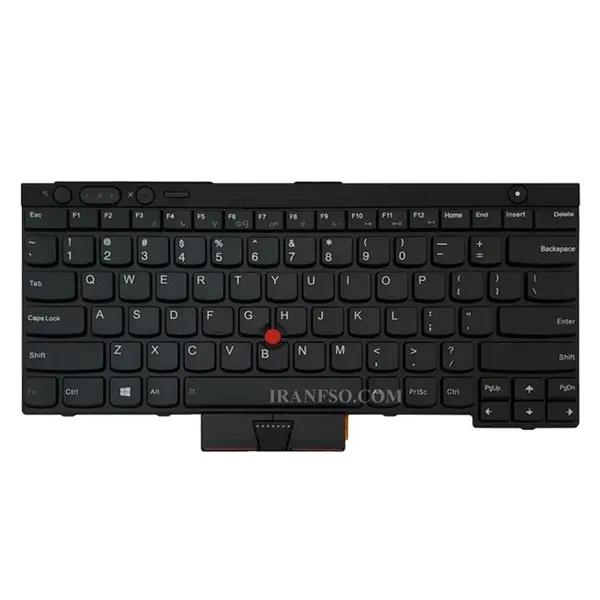 کیبرد لپ تاپ لنوو ThinkPad T430 -باموس و فریم به همراه کلید پاور - 2