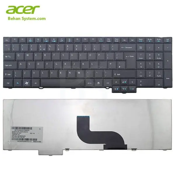 کیبرد لپ تاپ ایسر TravelMate 5760 Keyboard Acer Travelmate 5760