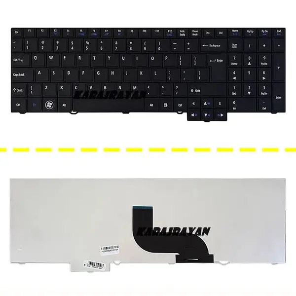 کیبرد لپ تاپ ایسر TravelMate 5760 - 2