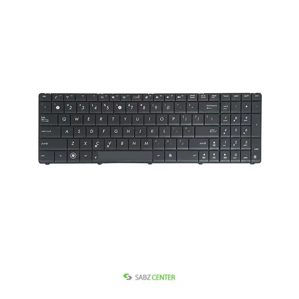 کیبورد لپ تاپ ایسوس X54 Keyboard Asus X53, X54, X73 Black - 2