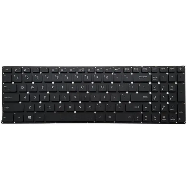 کیبورد لپ تاپ ایسوس X۵۴۰ اینترکوچک بدون فریم ASUS X540 Notebook Keyboard - 4