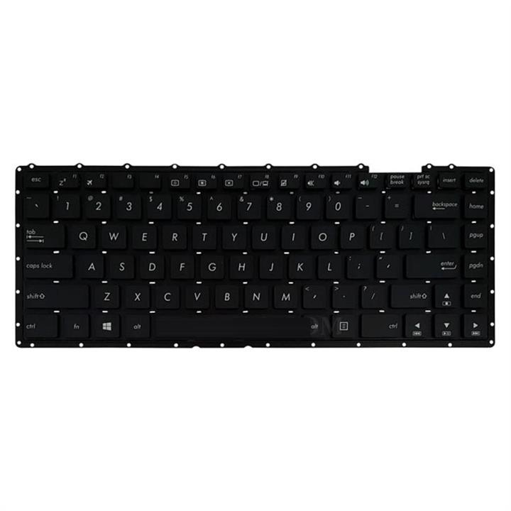 کیبورد لپ تاپ ایسوس X۴۵۱ مشکی اینترکوچک بدون فریم Keyboard Laptop ASUS X451