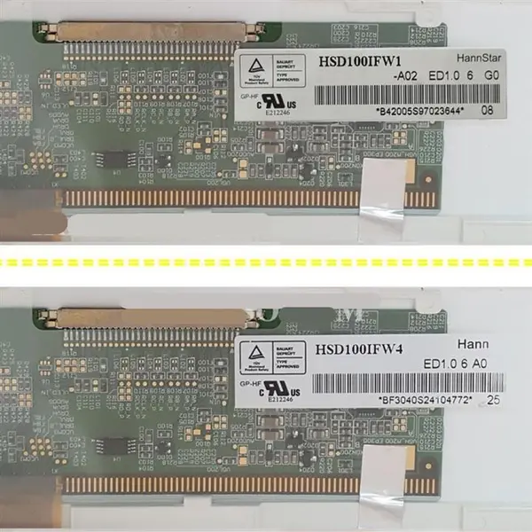 ال ای دی لپ تاپ 10.0 Hannstar HSD100IFW1-FW4 ضخیم 30 پین LED Laptop Hannstar 10.0 HSD100IFW1-FW4_30Pin Normal - 2