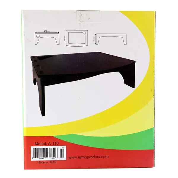 سایر لوازم جانبی کامپیوتر و لپ تاپ زیر مانیتوری چوبی آرمو 110 armo-110-Monitor-Desk - 2