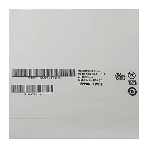 ال ای دی لپ تاپ 15.6 AUO B156XTT01.0_Touch نازک 40 پین LVDS به همراه Glass - 4
