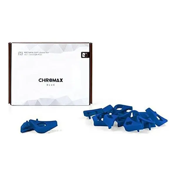 ست نصب فن نوکتوآ مدل ان ای اس ای وی پی 1 Noctua NA-SAVP1 Chromax Anti-Vibration Fan Mount Set - 3