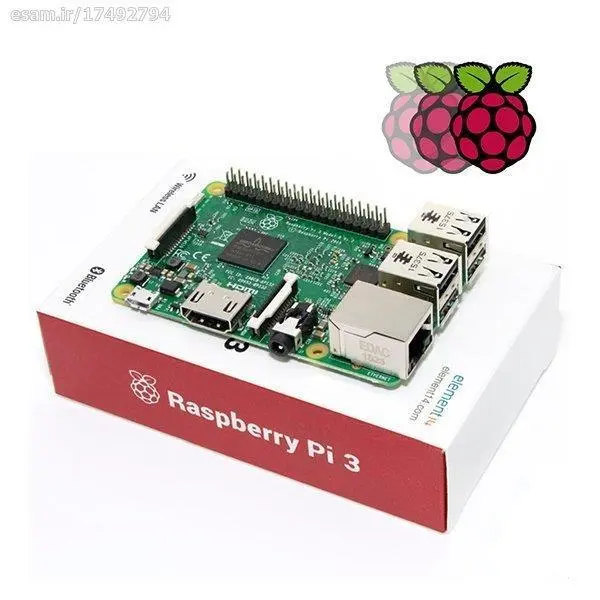 سایر لوازم جانبی کامپیوتر و لپ تاپ برد رسپبری پای 3 مدل B Raspberry Pi 3 B Board - 3