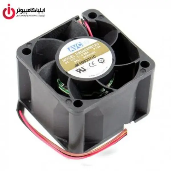 فن خنک کننده 4*4 AVC مدل DB04028B12U و قطر 2.8 سانتیمتر AVC DB04028B12U Case Fan - 2