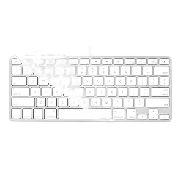محافظ کیبورد موشی مدل کلیرگارد CS چینش آمریکایی مناسب برای کیبورد اپل Moshi Clearguard CS US Layout Keyboard Protector For Apple Keyboard