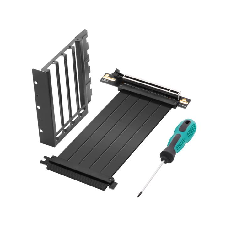 براکت نصب عمودی کارت گرافیک گرین مدل Green Vertical VGA Mounting Kit | PCI-E 4.0 x16 Riser Cable