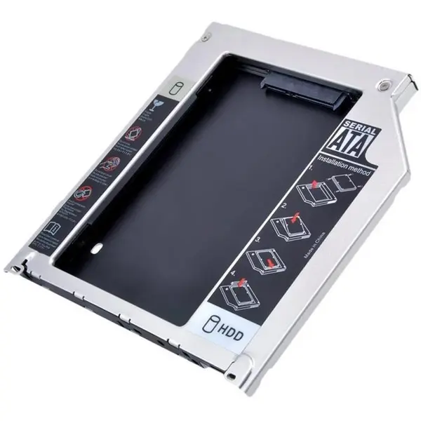 سایر لوازم جانبی کامپیوتر و لپ تاپ تبدیل دی وی دی به هارد HDD CADDY Super Slim 9.5 HDD CADDY 9.5 GOLD - 5