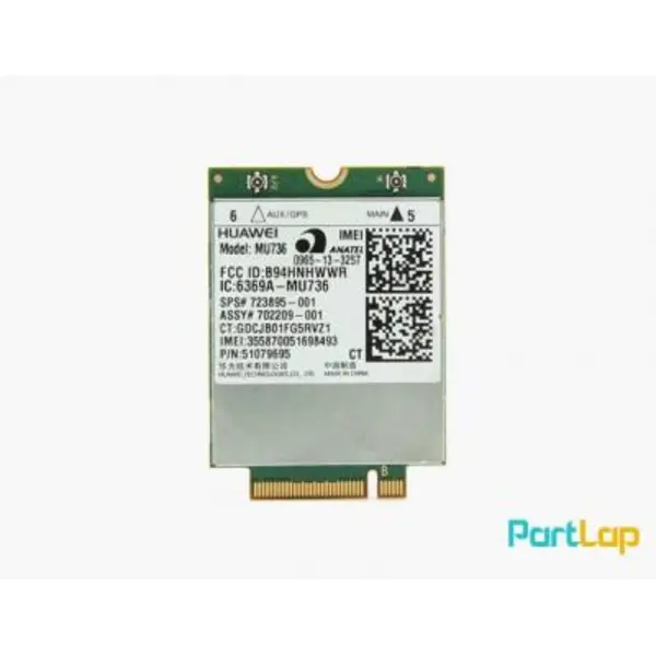 ماژول سیم کارت لپ تاپ HP مدل Huawei WWAN MU736 3G Card