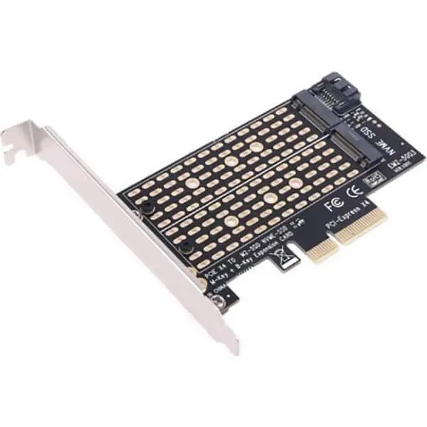 سایر لوازم جانبی کامپیوتر و لپ تاپ کارت تبدیل m.2 NVME به PCI-e 4x - 2