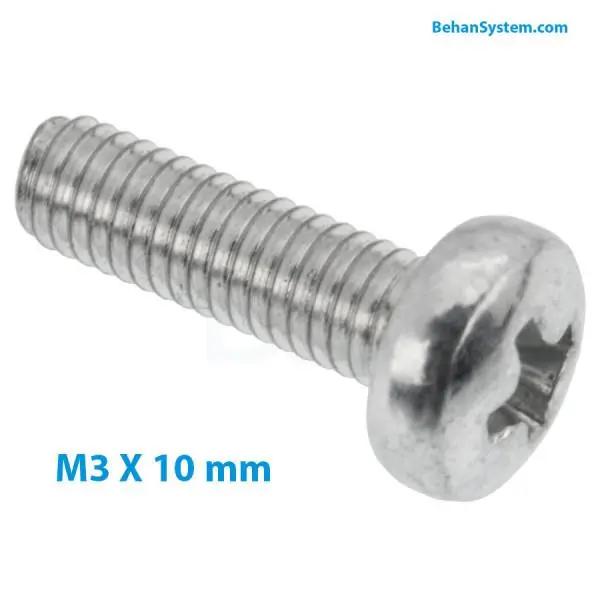 یک عدد پیچ قاب لپ تاپ سایز M3 x 10MM - 2