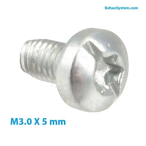 یک عدد پیچ قاب لپ تاپ سایز M3 x 5MM - 2