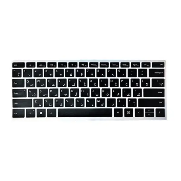 محافظ فارسی کیبورد سرفیس پرو Microsoft Surface Type Cover Persian Label محافظ فارسی کیبورد سرفیس پرو Microsoft Surface Type Cover Persian Label