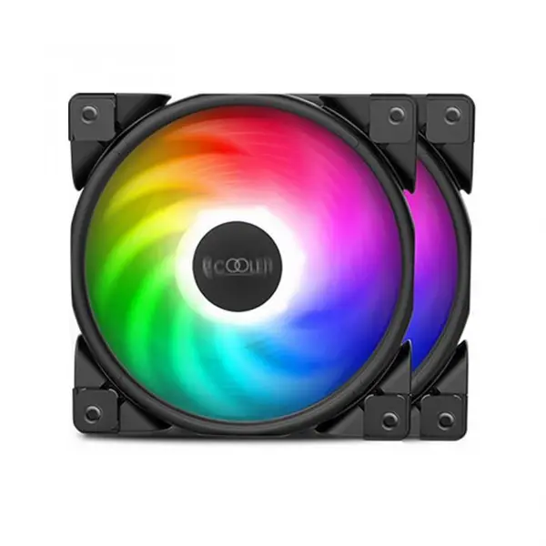 خنک کننده پردازنده پی سی کولر مدل PCcooler GI-CX240 نور پردازی ARGB PCcooler GI-CX240 CPU Air Cooler ARGB - 3
