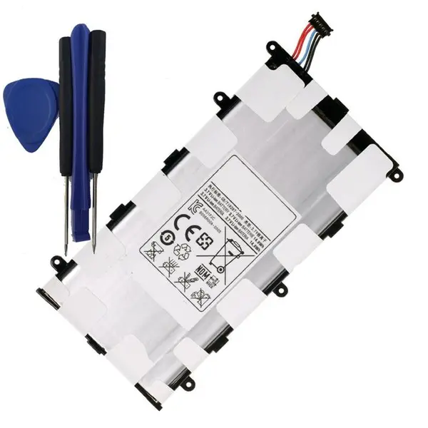 باتری تبلت سامسونگ Samsung Galaxy Tab 2 7.0 P3100 - SP4960C3B Etechpower Replacement Battery 4000mAh SP4960C3B for Samsung Galaxy Tab 2 7.0 GT- P3100 GT- P3110 GT- P3113 GT- P6200 with Free Tools - 3