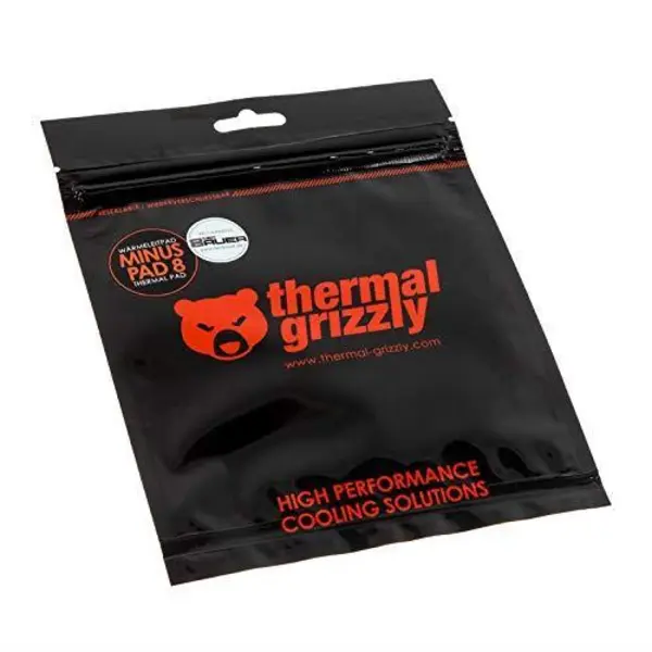پد حرارتی گرمایی Thermal Grizzly Minus Pad 8| بژ | 120 × 20 × 1.5 میلی متر Thermal Grizzly Minus Pad 8 High Performance Thermal Pad - 30x30x2.0mm - 2