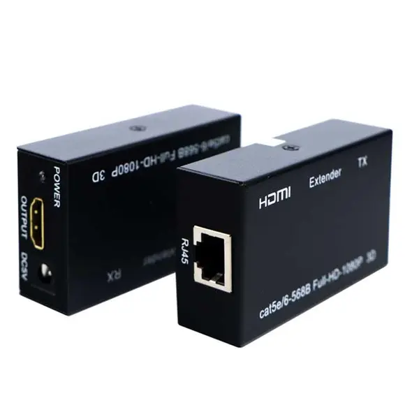 سایر لوازم جانبی کامپیوتر و لپ تاپ افزایش دهنده طول V-net HDMI 60m - 2