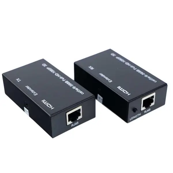 سایر لوازم جانبی کامپیوتر و لپ تاپ افزایش دهنده طول V-net HDMI 60m - 4