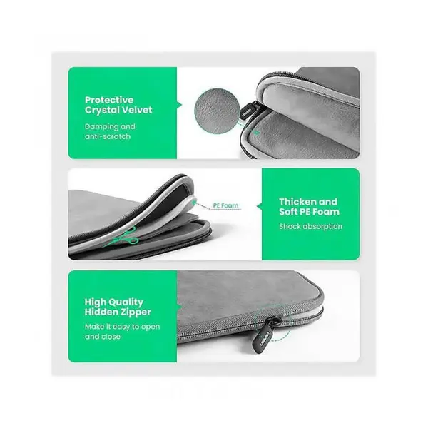 کاور لپ تاپ 13.3 اینچ یوگرین 60985 LP187 UGREEN LP187 60985 Pad storage bag