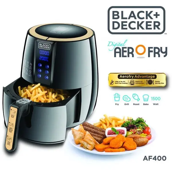 سرخ کن بدون روغن بلک اند دکر مدل AF400