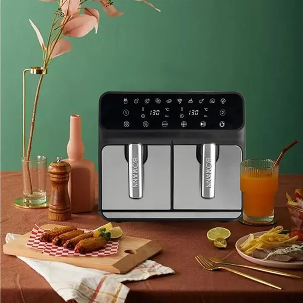 سرخ کن دوقلو بومن مدل AF-8809