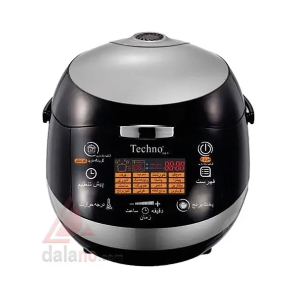 پلوپز دیجیتال و سرخ کن تکنو مدل Techno Te-607