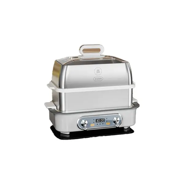 بخار پز 13 لیتری چند منظوره شیائومی مدل ZHENIMI Electric Steam Pot Cooking Multifunctional ZMZG 07
