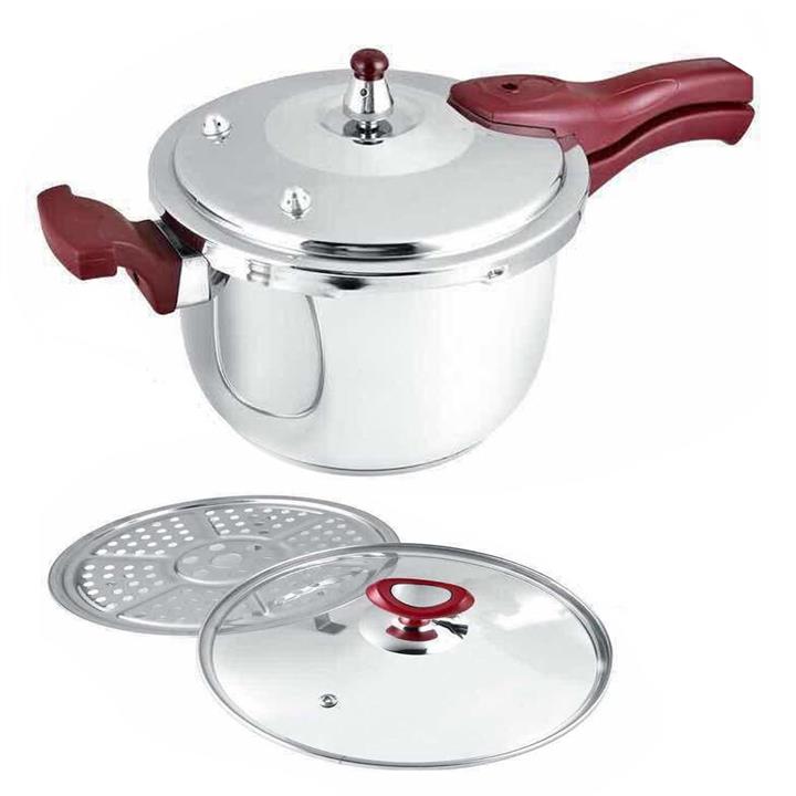 زودپز دسینی مدل دسته دار ظرفیت 6 لیتر Dessini Handli Pressure Cooker Liter