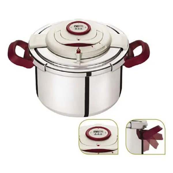 زودپز 8 لیتری تفال مدل Clipso Precision Tefal L Pressure Cooker - 2