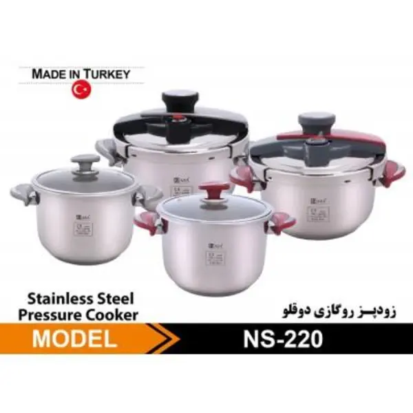 زودپز رو گازی ناسا NS 220 nasa electric Pressure Cooker - 4