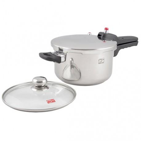 ست زودپز پارس استیل کد 451 گنجایش 4.5 لیتر Pars Steele Pressure Cooker Set liter