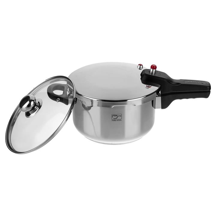 ست زودپز پارس استیل کد 451 گنجایش 4.5 لیتر Pars Steele Pressure Cooker Set liter