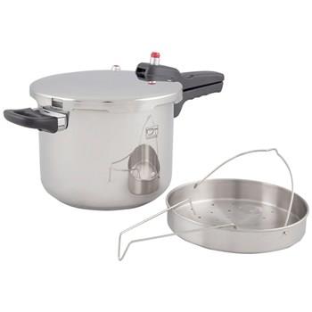 ست زودپز پارس استیل کد 600 گنجایش 6 لیتر Pars Steele 602 Pressure Cooker Set liter