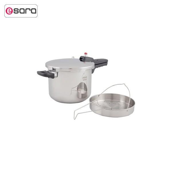 ست زودپز پارس استیل کد 600 گنجایش 6 لیتر Pars Steele 602 Pressure Cooker Set liter