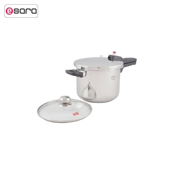 زودپز پارس استیل کد 601 گنجایش 6 لیتر Pars Steele Pressure Cooker liter