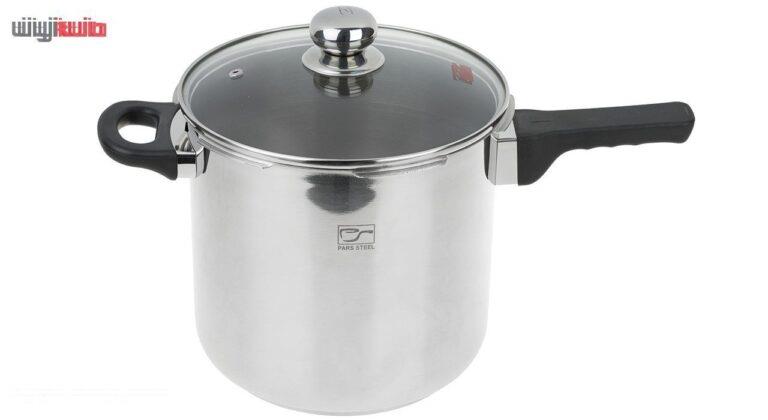 ست زودپز پارس استیل گنجایش 7 لیتر Pars Steel Pressure Cooker Set Liter